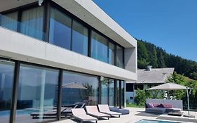 Attersee Luxury Design Villa With Dream Views, Large Pool And Sauna