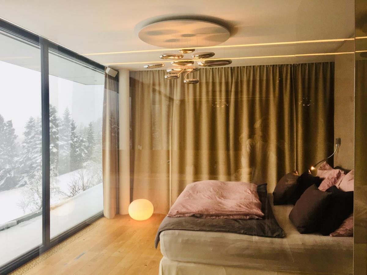 Attersee Luxury Design Villa With Dream Views, Large Pool And Sauna Nussdorf am Attersee Exterior photo