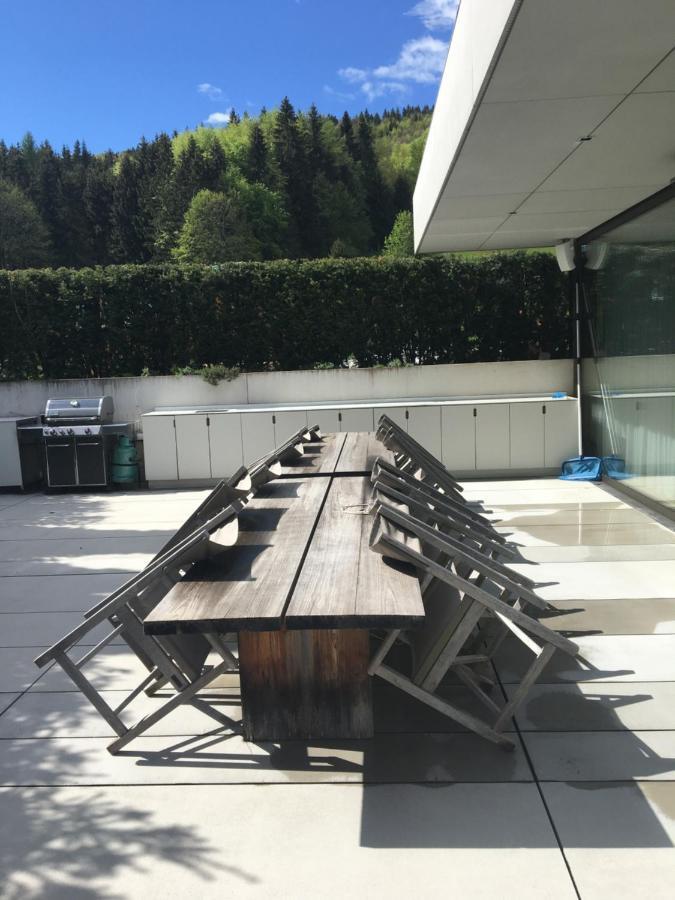 Attersee Luxury Design Villa With Dream Views, Large Pool And Sauna Nussdorf am Attersee Exterior photo